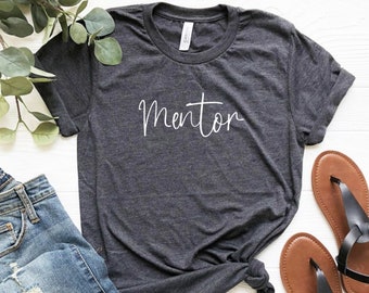 T-shirt Classique Unisexe 'The Mentors' - Modèle CV225, Coton Blanc, Neuf Avec étiquettes