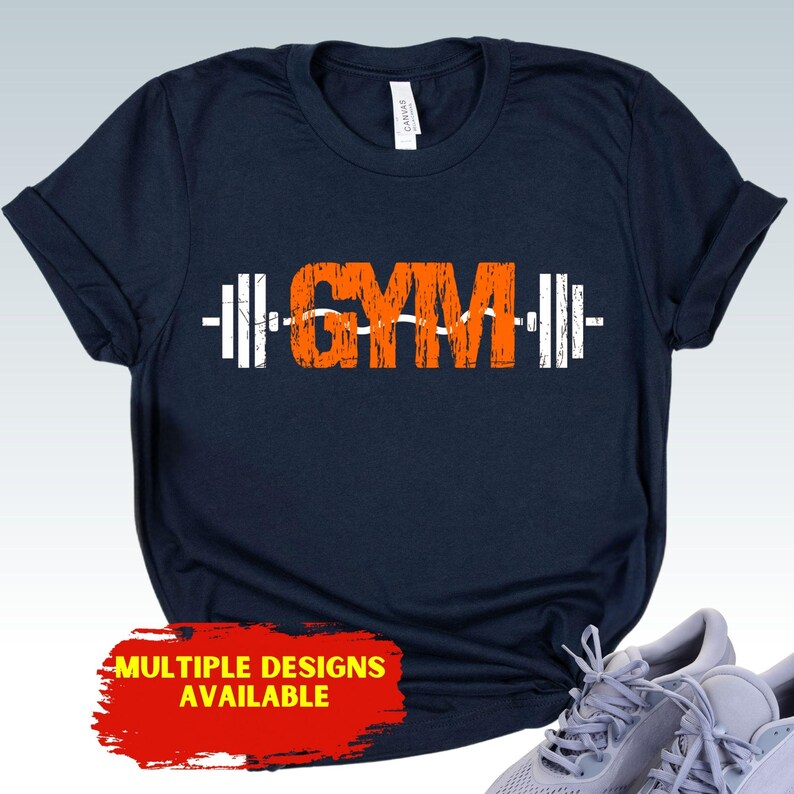 Gym Motivation Distressed Shirt - Fitness Enthusiast Gift for ...