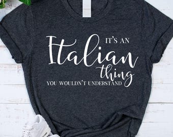 Funny Italian T-Shirt Italian Gift Italy Shirt Patriotic Shirt Italian Words Shirt Italia Shirt Italy Love Venice Shirt Rome Verona Unisex
