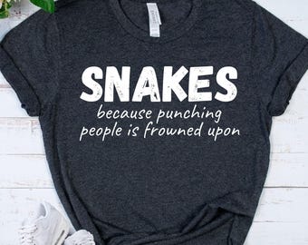 Funny SNAKE Lover Shirt - Reptile Owner Gift - Ball Python Tee - Herpetology Apparel - Exotic Pet Mom - Danger Noodle Top - Herpetologist