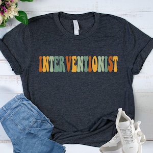 Interventionist Shirt, Reading Interventionist T-Shirt, Math Interventionist Shirt, Title One Teacher, Intervention Teacher, Literacy Coach
