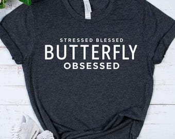 BUTTERFLY Shirt -  Lepidopterist T-Shirt - Nature Lover Gift - Insect Lover Aesthetic Shirt - Entomologist Gift - Butterflies Lover