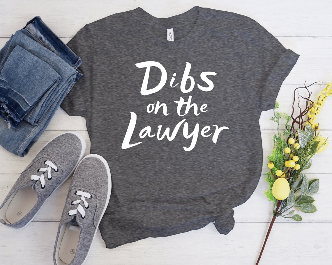 Lawyer Wife Tshirt Lawyer Girlfriend Shirt Lawyer Gift for Etsy