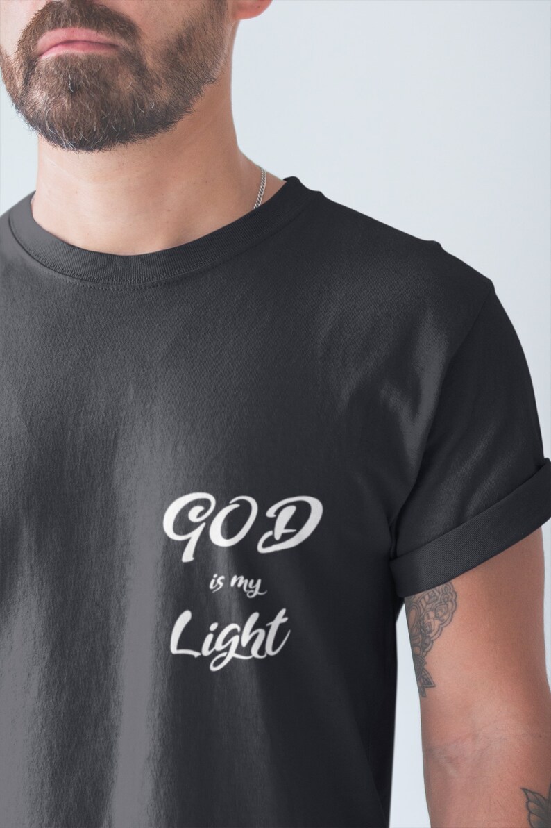 Catholic Journal God is My Light Shirt Peace in Christ Tee | Etsy