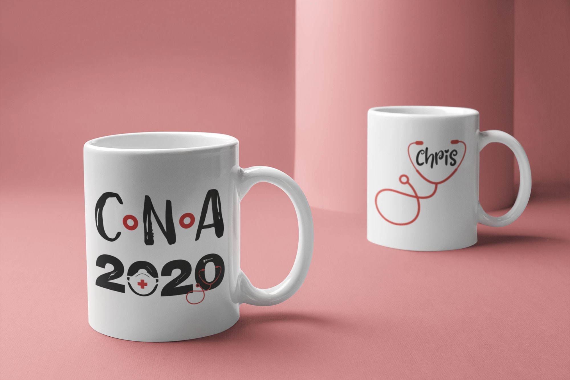 Personalized CNA 2020 Mug Certified Nursing Assistant Cup Etsy