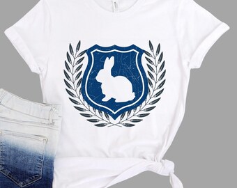 Badge Bunny Shirt Badge Bunny Police Shirts Women Easter Rabbit Tee Police Wife Shirt Bunnies T-Shirt Bad Bunny Badge Bunnies Unisex Tshirt