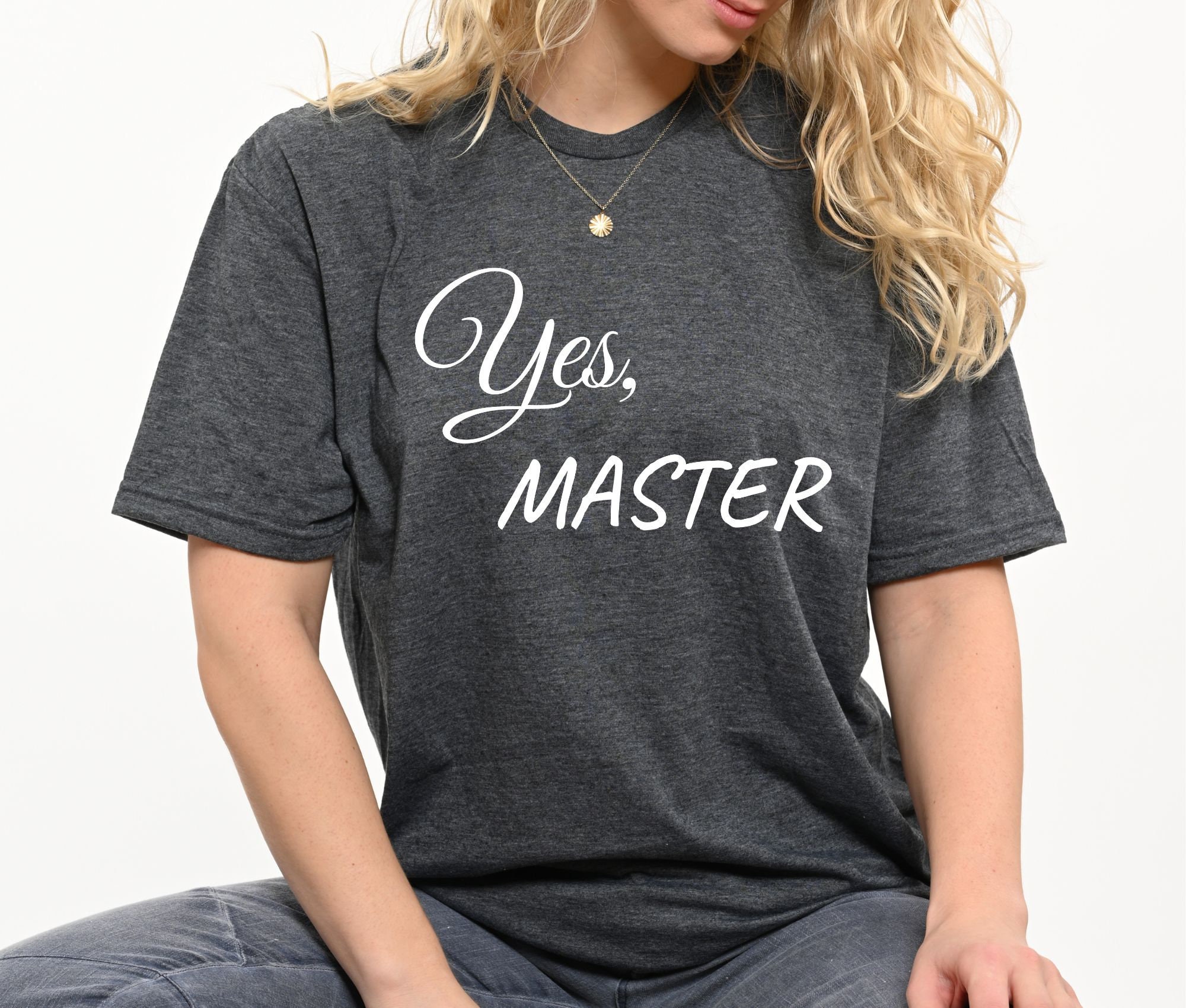 perler Afgørelse ben Yes Master Bdsm Shirt Submissive Clothing Sexual Bdsm - Etsy