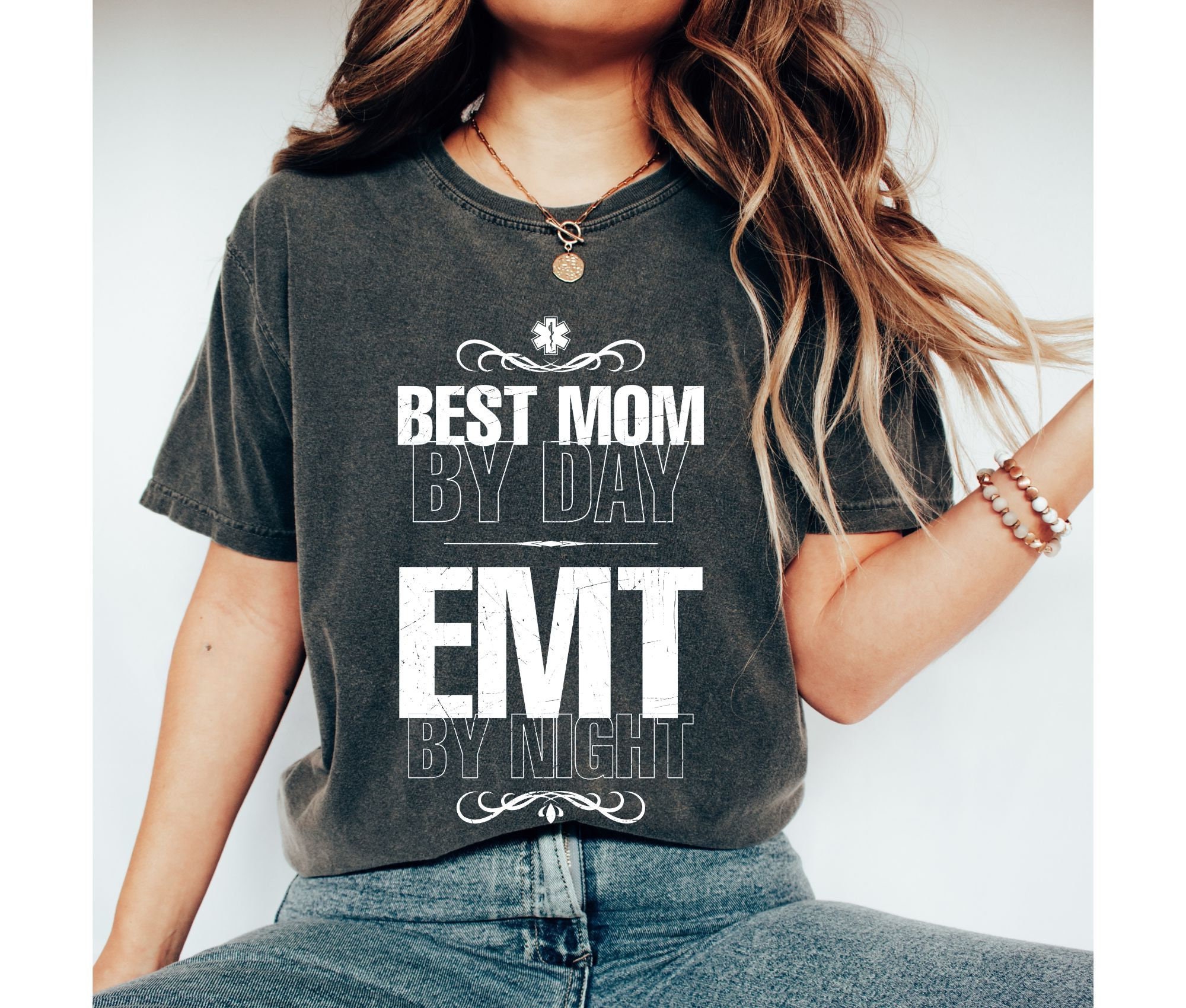 Proud Emt Grandma T-Shirt To Support Grand Kids Proud Emt Grandma T-Shirt To Support Grand Kids
