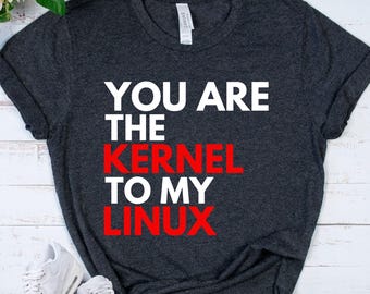 Funny Linux Fan T-shirt, Programmer Birthday Gift, It Nerd Gifts For Him, Cyber Love Live, Programming Tshirt, Linux Shirt, Web Developer