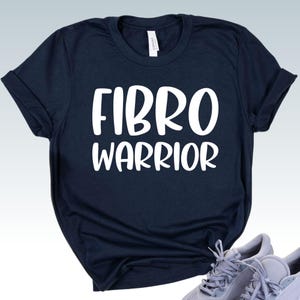 Fibro Warrior T-Shirt Fibromyalgia Pots Syndrome Chronic Pain Chronic Illness Shirt Fibro Awareness Spoonie Shirt Spoon Theory Unisex Tee
