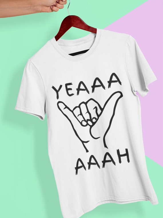 Sí Aah Camiseta Shaka Brah Tee Hand 