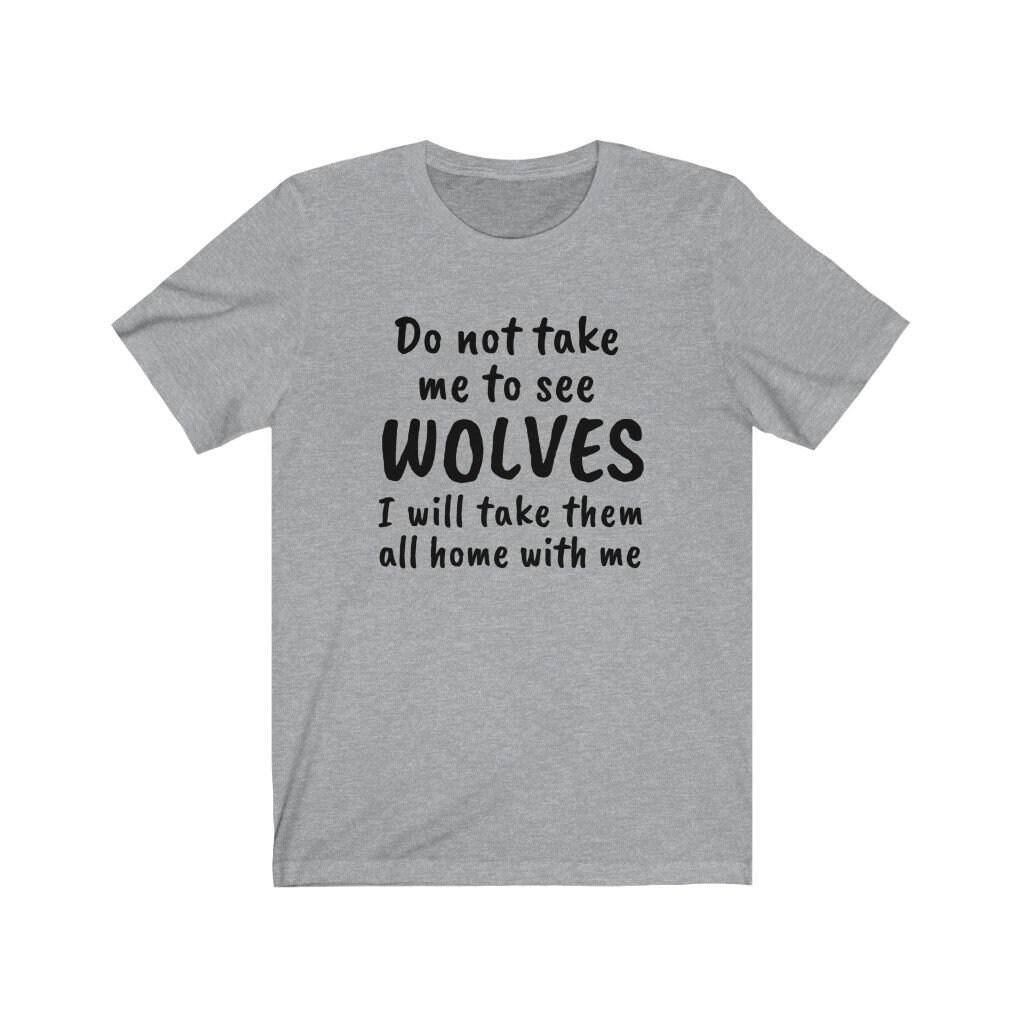 Funny Wolf Shirt Wolves Unisex Tee Valentines Wolf Gift Pet Etsy
