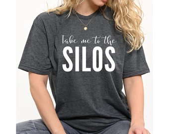 Take Me To The Silos Cute Shirt For Her Magnolia Market Mom Shirt Country Shiplap Graphic Tee Farmhouse Shirt Super Soft Unisex T-shirt