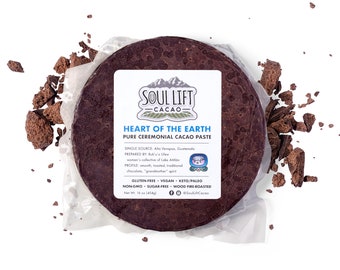 Heart of the Earth (Ruk'u'x Ulew) 100% Pure Ceremonial Cacao