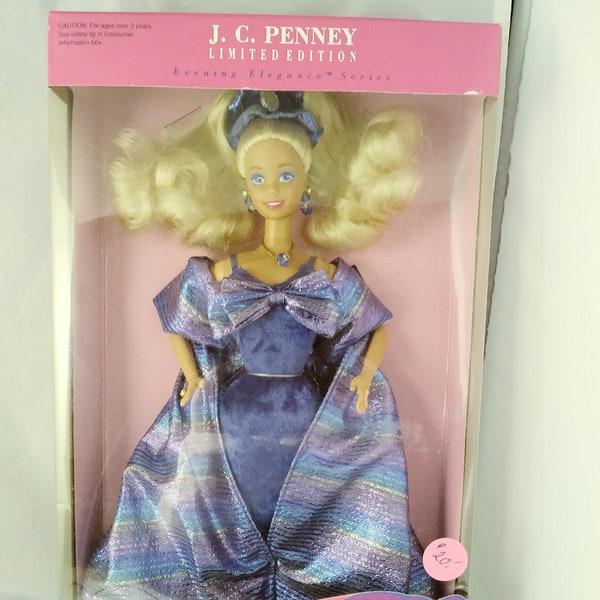 Vintage 1992 J.C. Penny Limited Edition Evening Elegance Series Evening Sensation Barbie