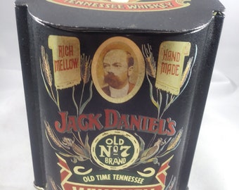 Jack Daniels Old No 7 Brand Limited Collectors Tin with Hinged Lid #2 in Series