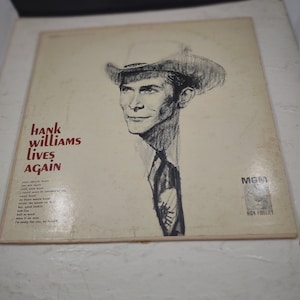 1961  Hank Williams Lives Again  MGM High Fidelity LP E3923