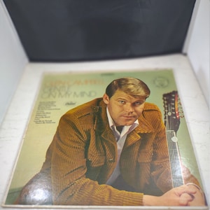 1967 Glen Campbell Gentle On My Mind LP Vinyl Capitol Records ST2809