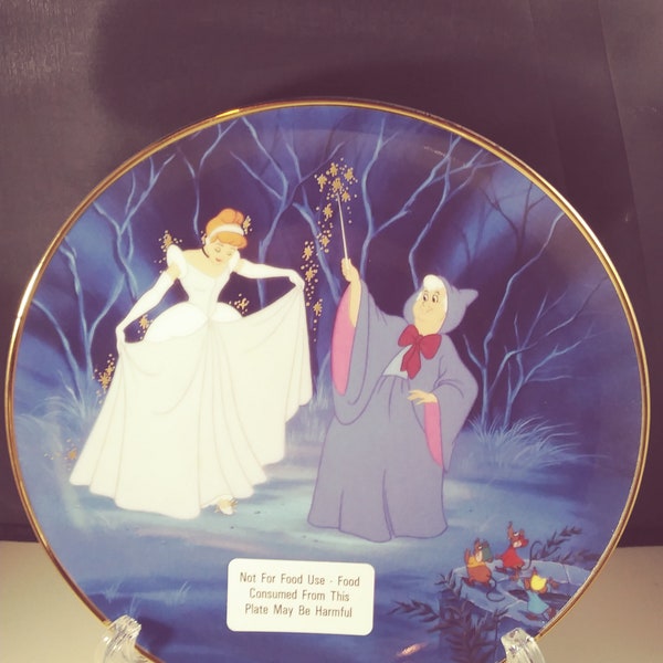 1995 Cinderella 45th Anniversary Commemorative Plate