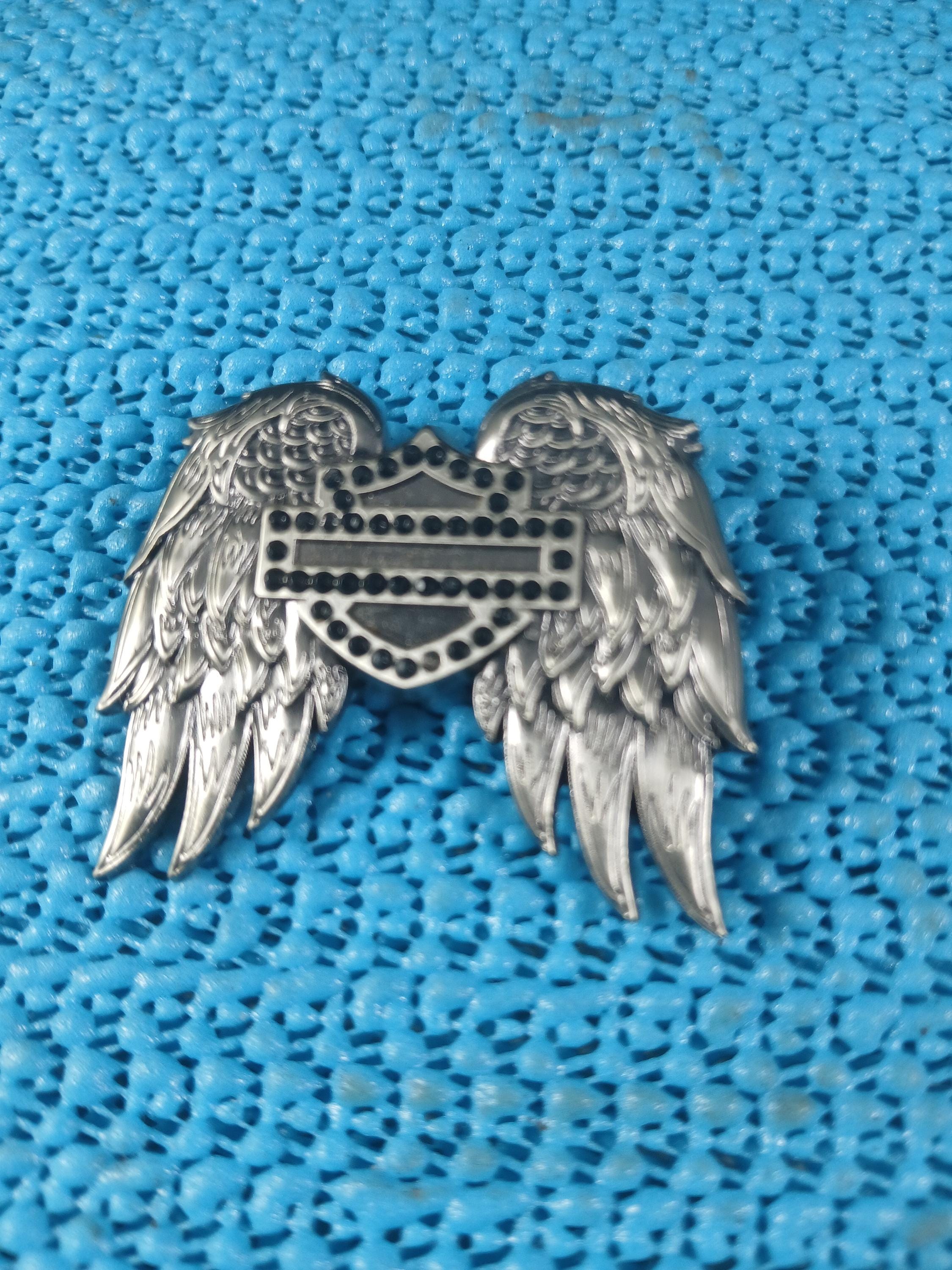 Harley Davidson Wings Pin - Etsy