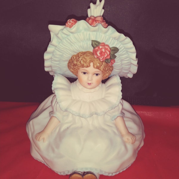 1991 Sarah Doll H5651 Figurine  By Maud Humphrey Bogart