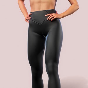 Shaping tights High Waist - Black - Ladies