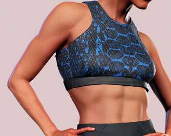 snake bralette