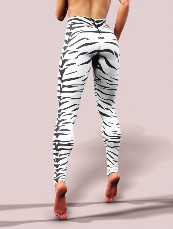 Big Cat Stripes Yoga Pants Tiger Leggings Women Activewear Animal