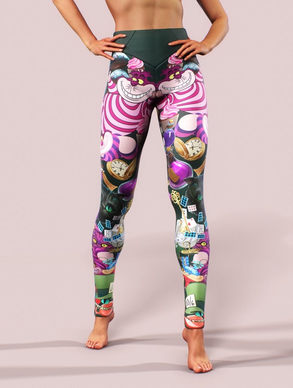 Hypnosis Psychedelic Leggings Women Cosplay Costume Sports