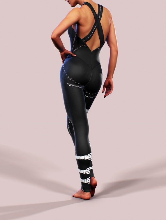 Black Leather Latex Leggings  BDMS Seductive Clothing – bootysculpted