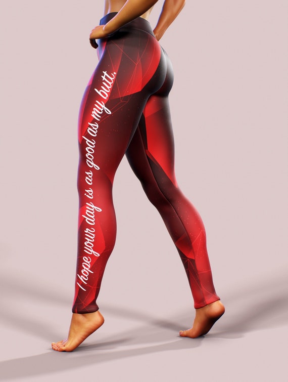 Personalised Quote Valentines Leggings Clothing Women Present