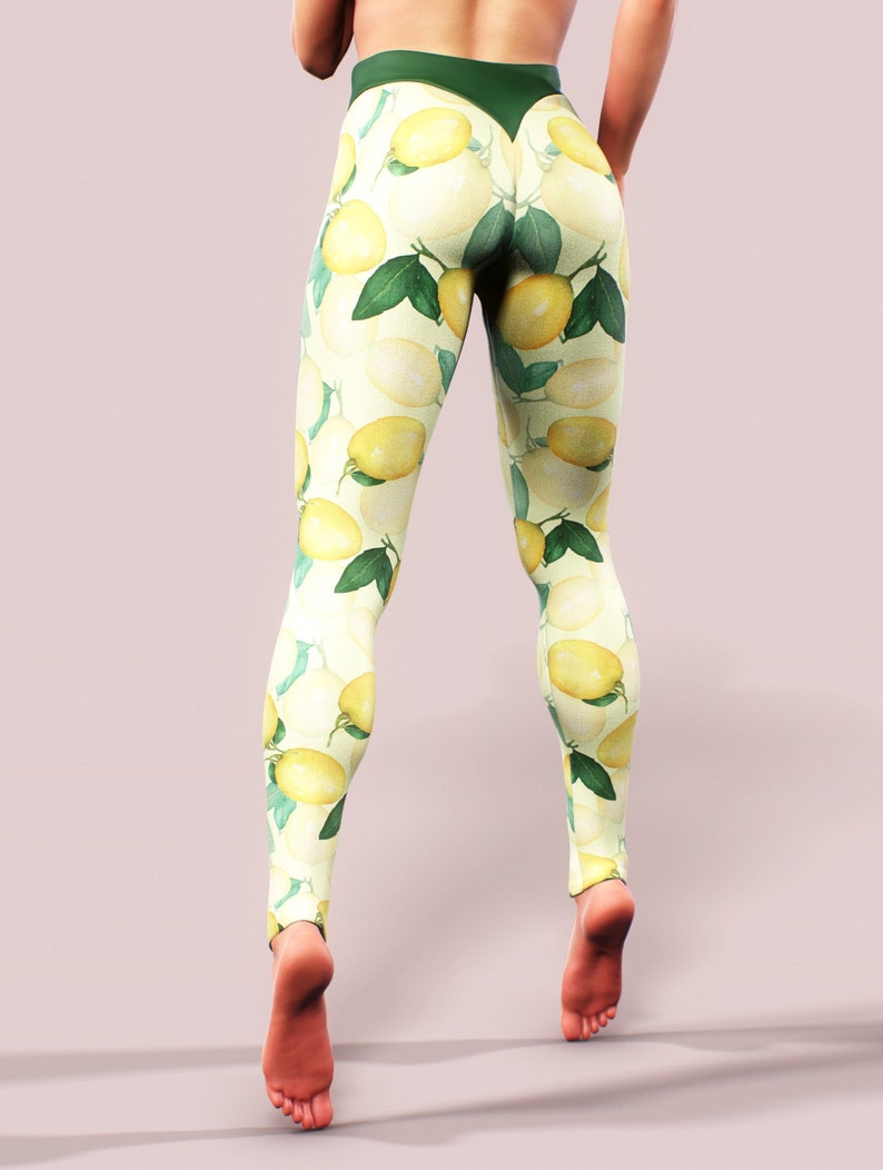 lemon yoga pants