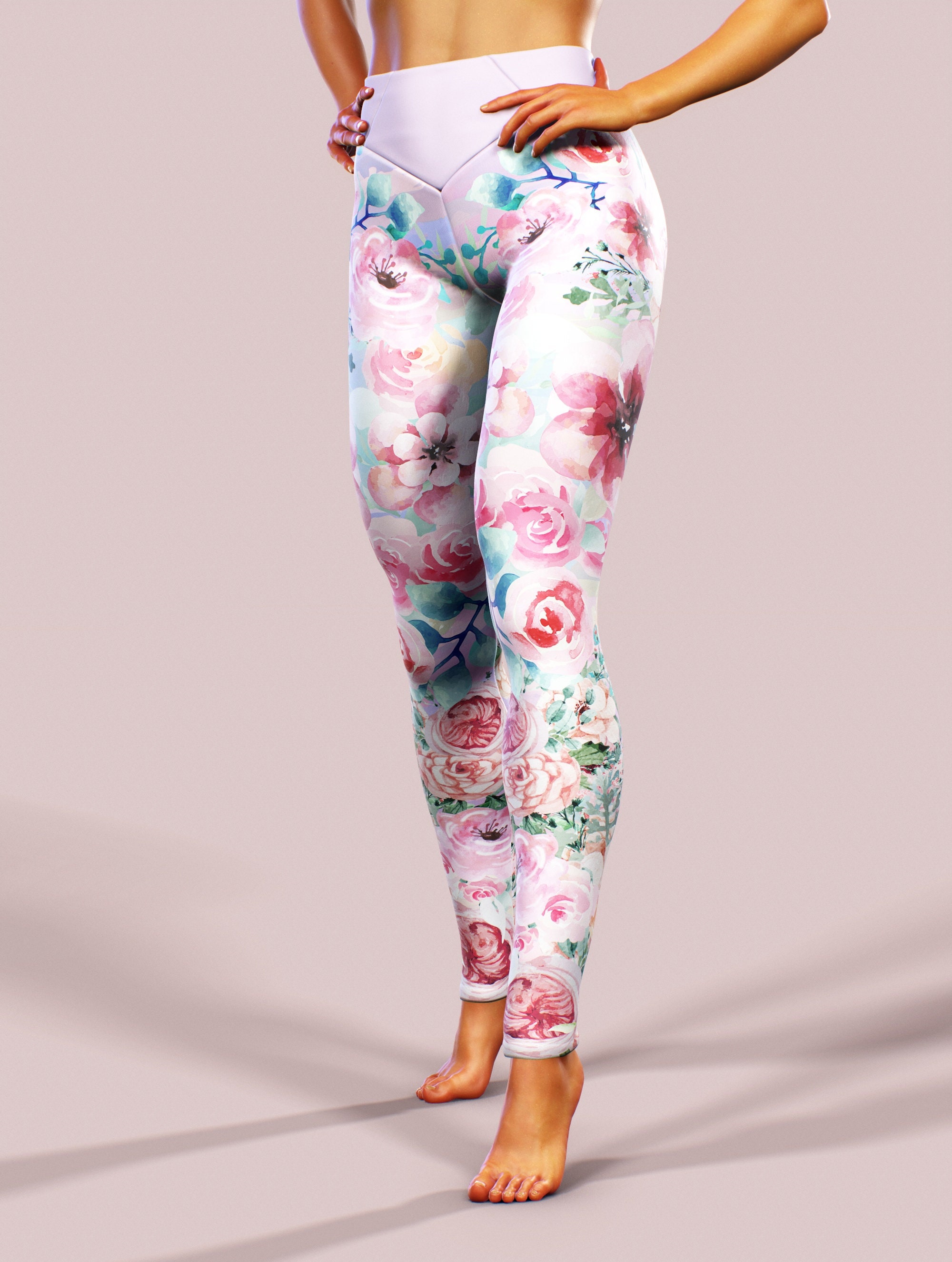Spring Blossom Leggings Japanese 