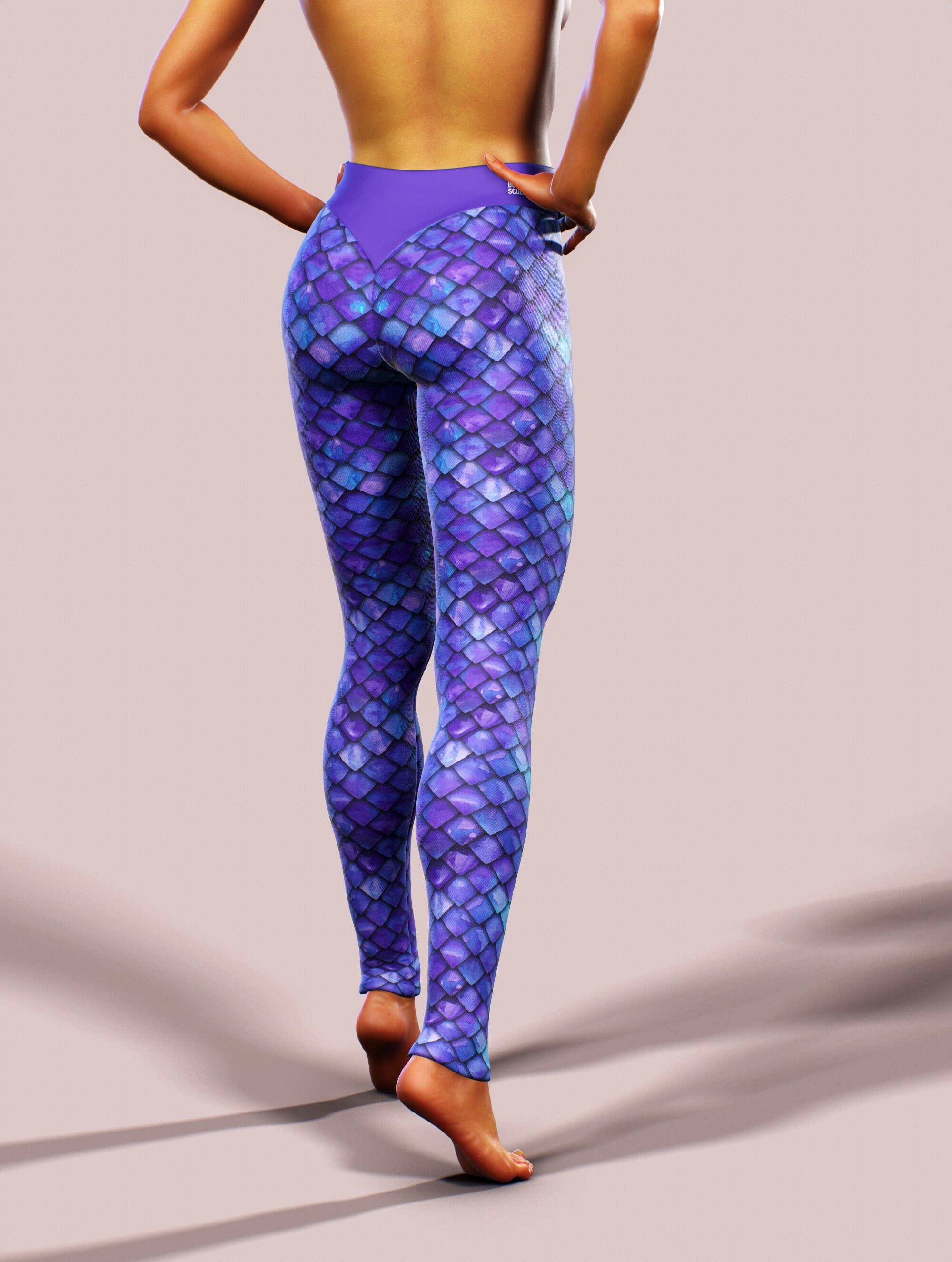 Mermaid Scale Leggings – Society Of Fat Mermaids