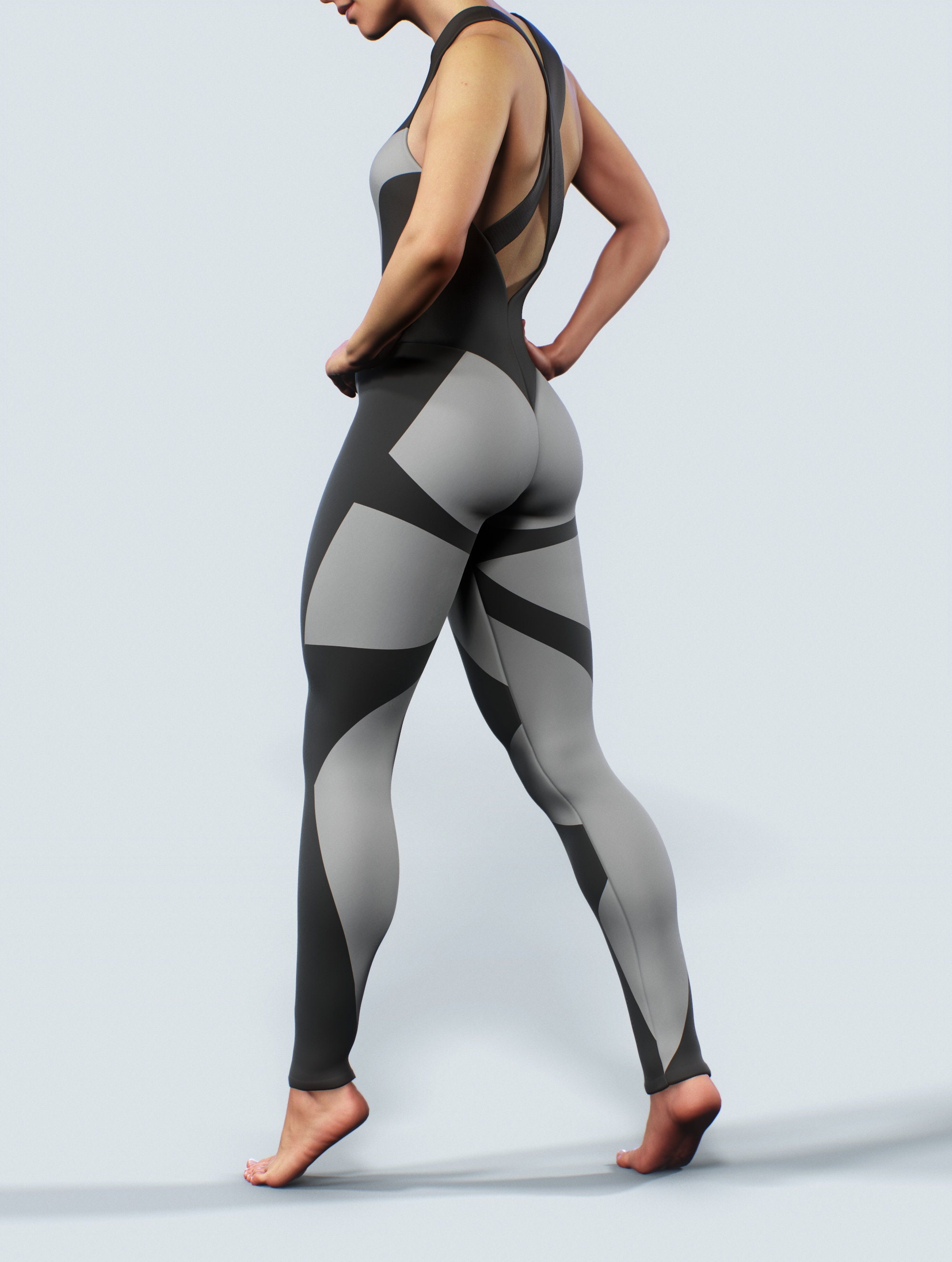 Body Sculpting Yoga Bodysuit Gym Slimming Butt Lifting Unitard Jumpsuits  Playsuit, Tummy Control Tops, Women Waist Trainer Bodysuit Slim -   Canada