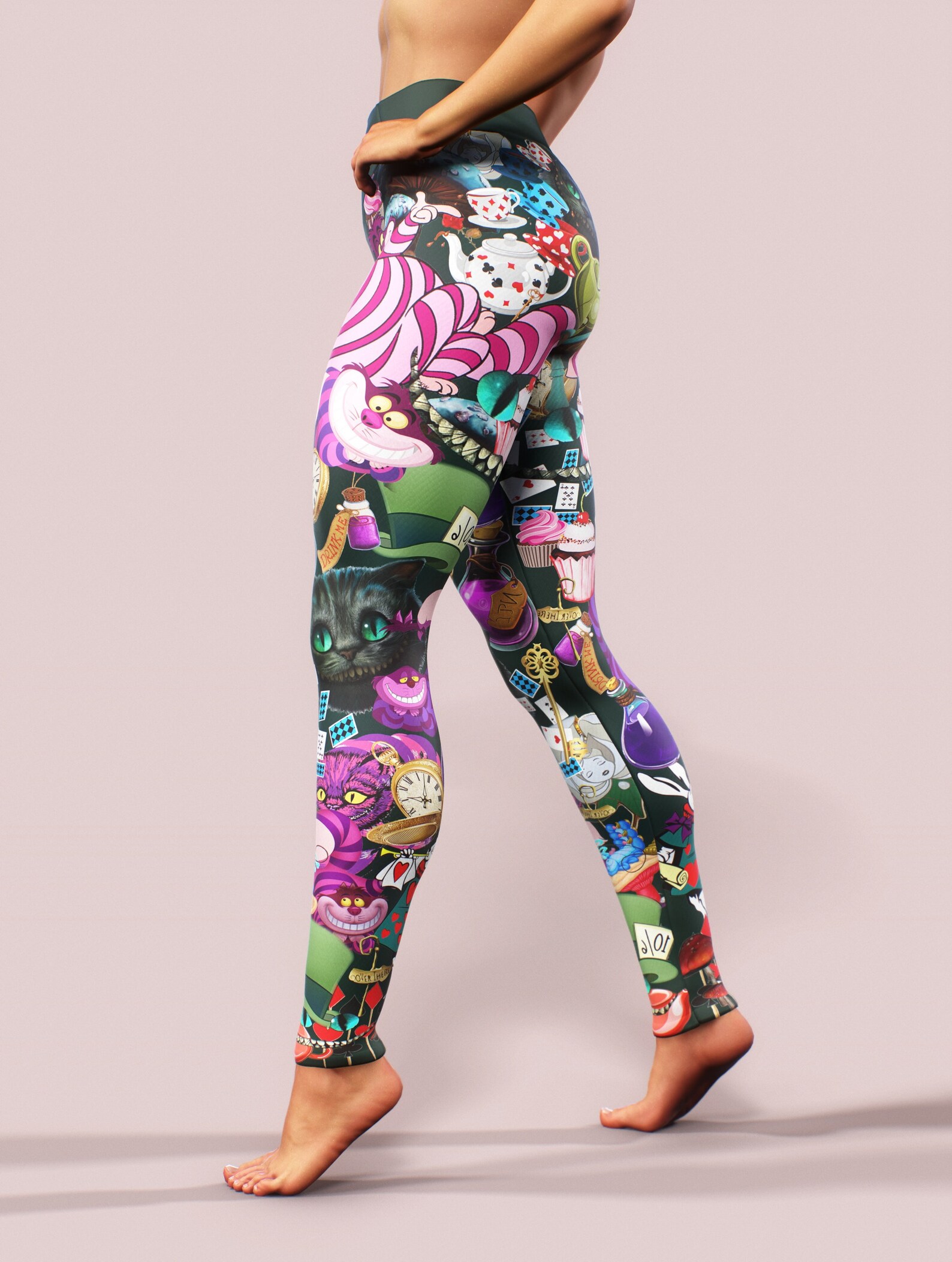 Holographic Psychedelic Women's Leggings