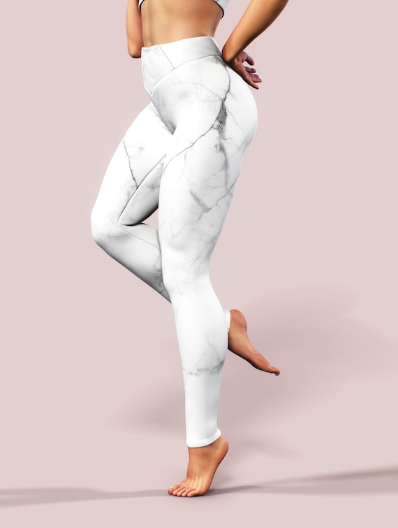 marble yoga pants