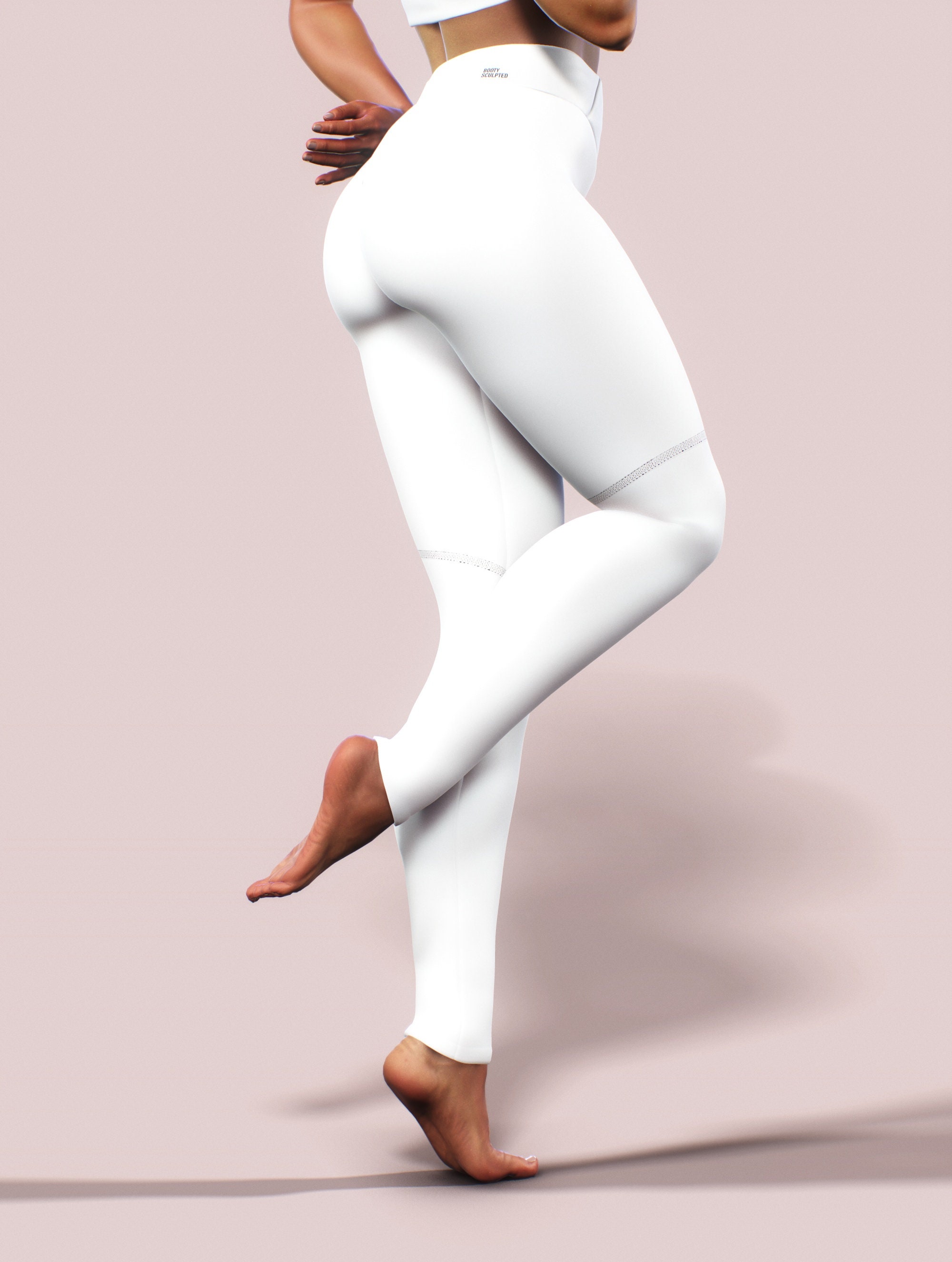 White leggings hot sale best and less