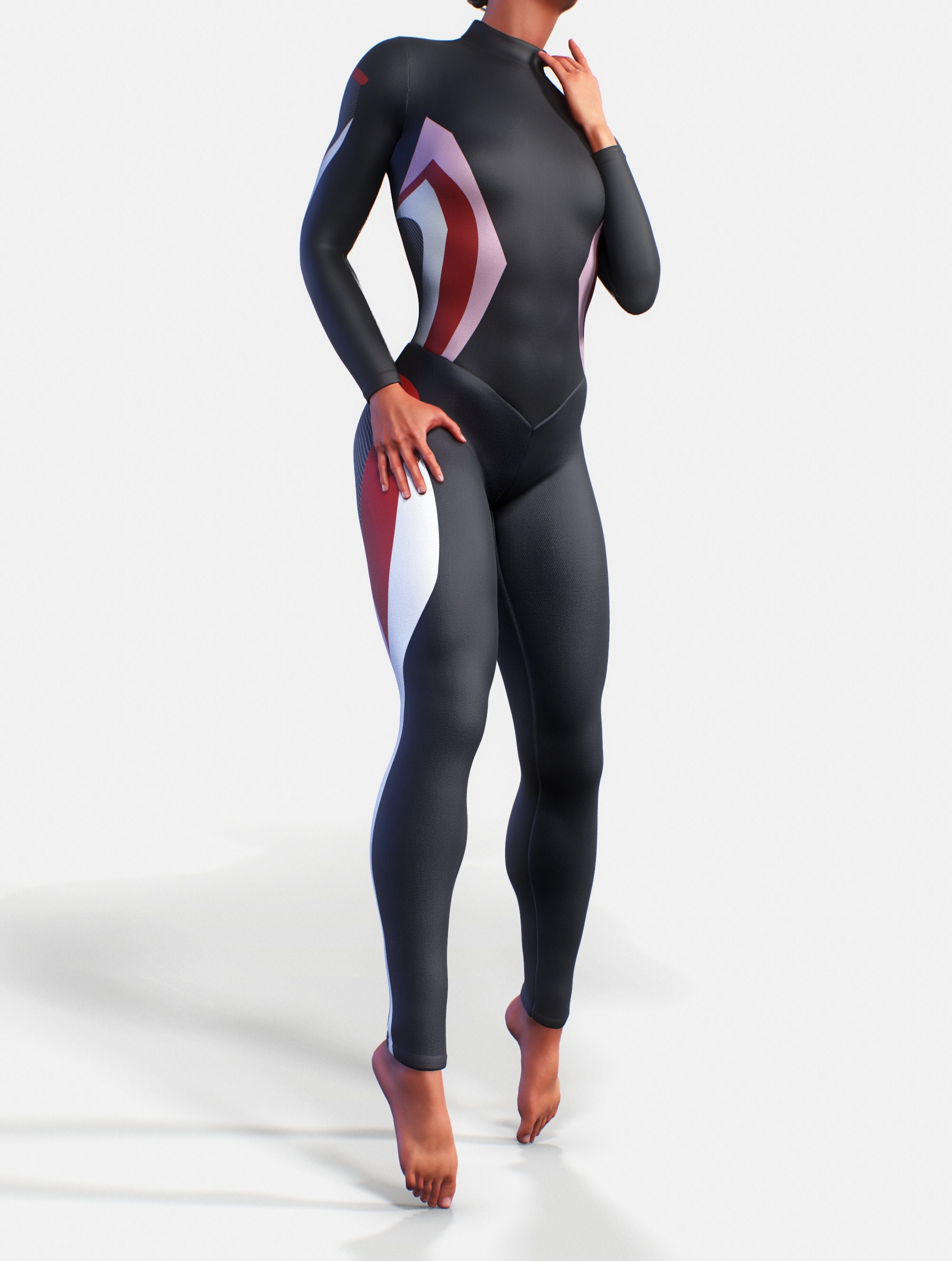 Sports Bodysuit One Sculpting Jumpsuit Shaping Romper Women Etsy