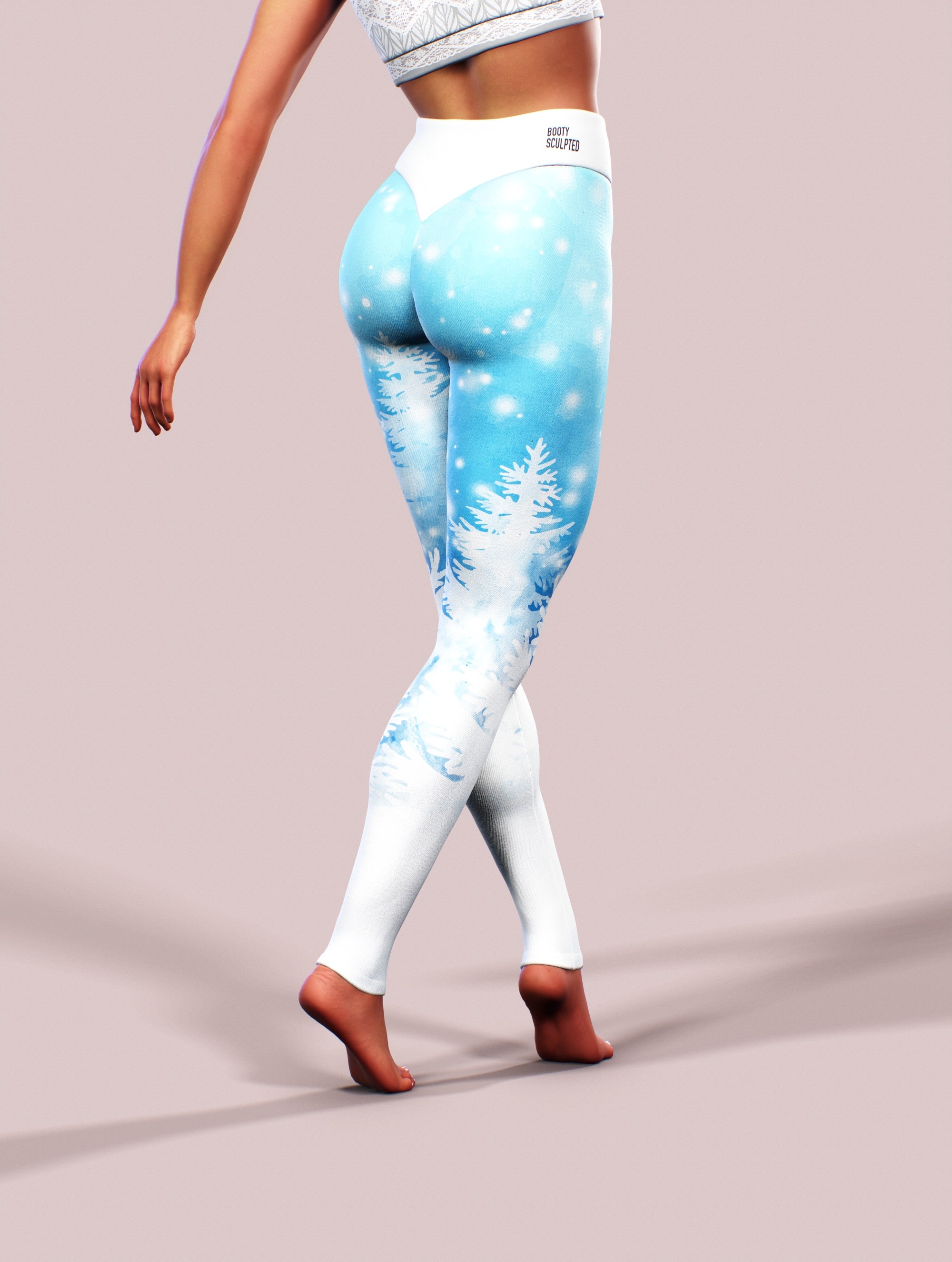 Winter Fairytale Leggings Christmas 