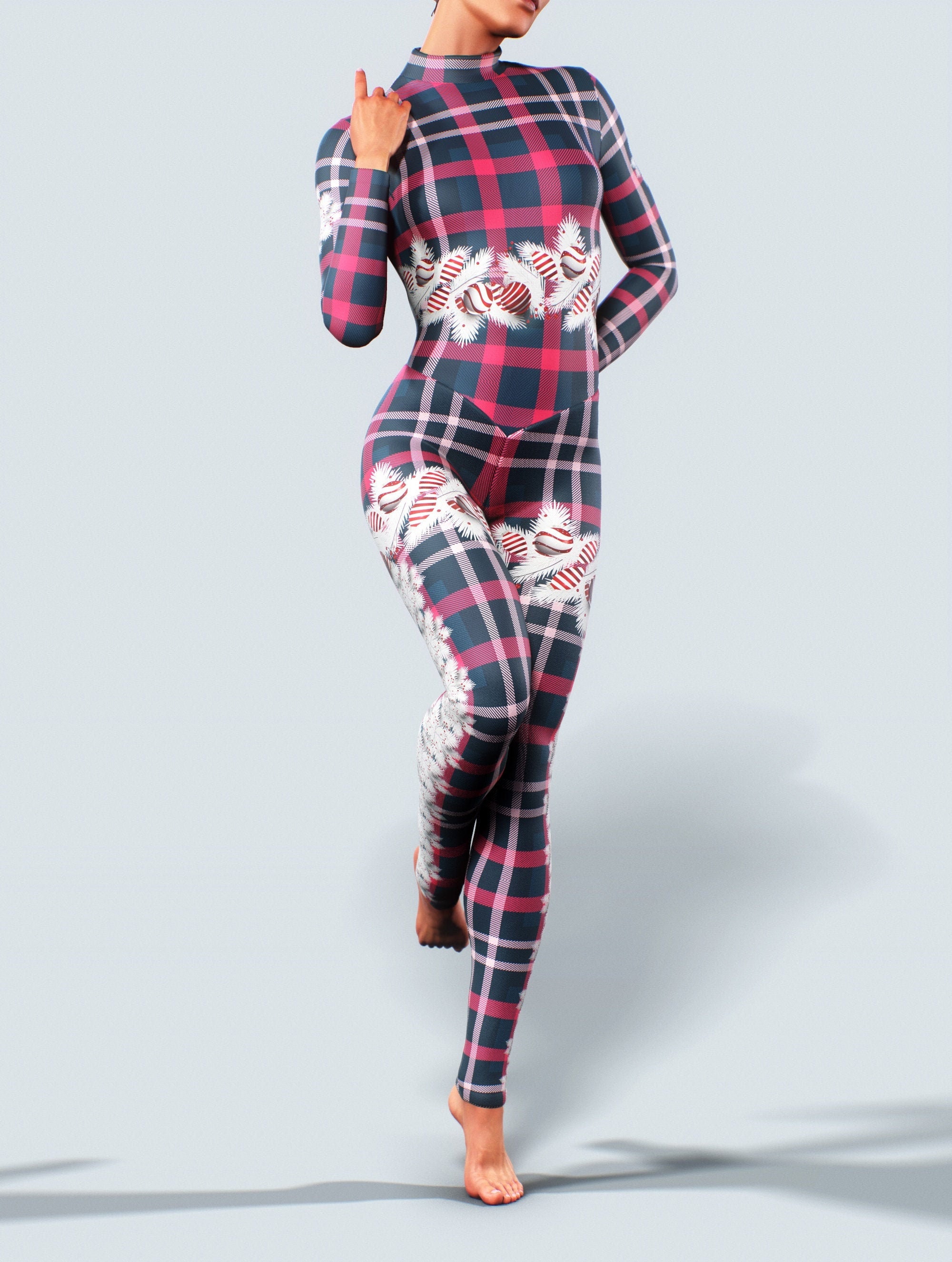 Tartan Catsuit
