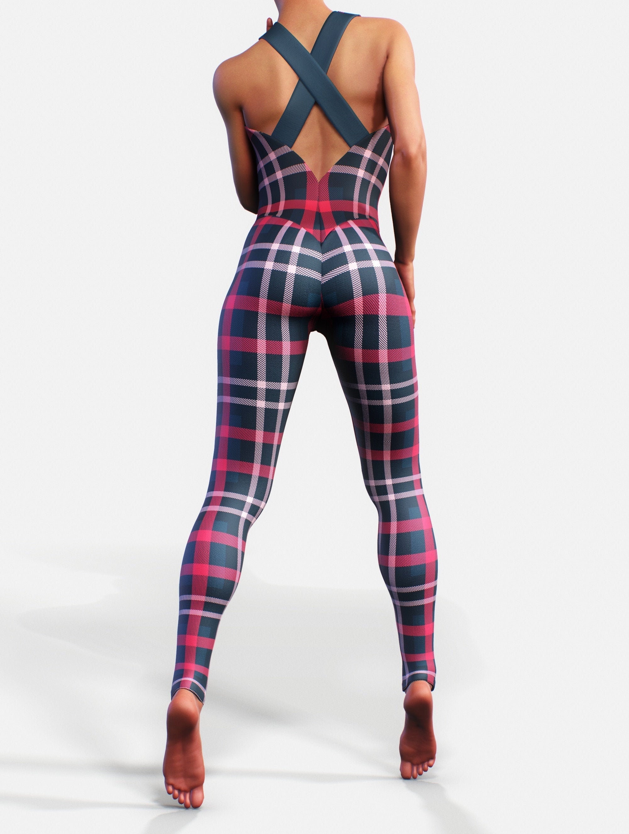 Jumpsuit tartan 2025