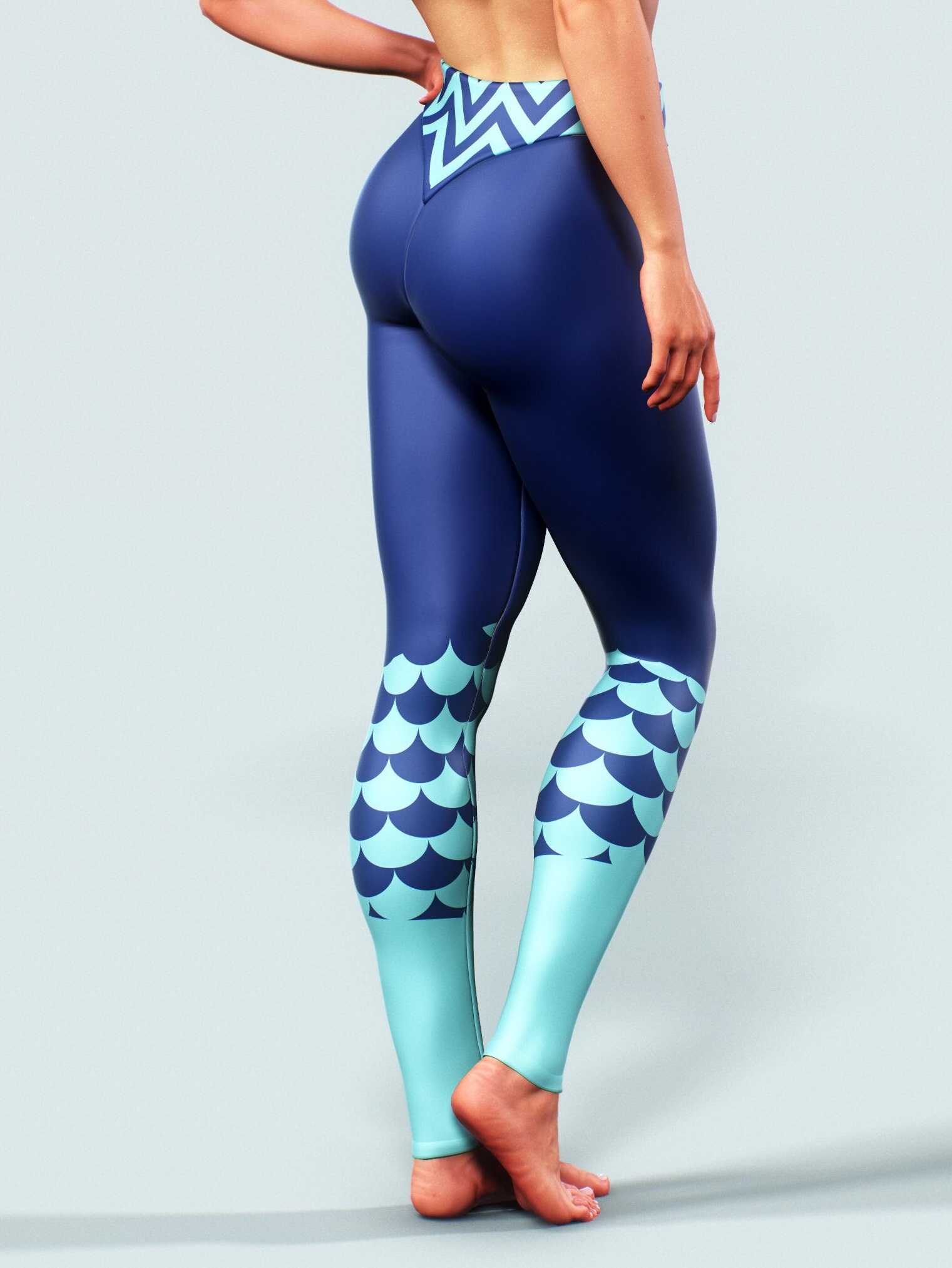 Legging, Sea Stripe main image 1