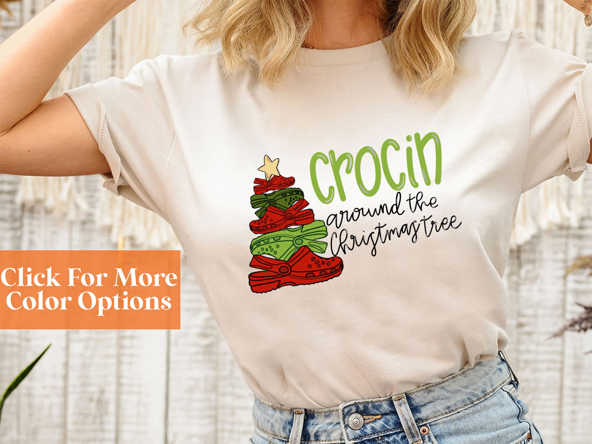 Crocin Around the Christmas Tree Funny Christmas Sweater - Etsy
