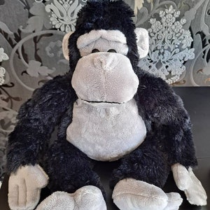 Silverback the weighted Gorilla a great alternative to a weighted blanket, weighted lap pad. A calming friend.