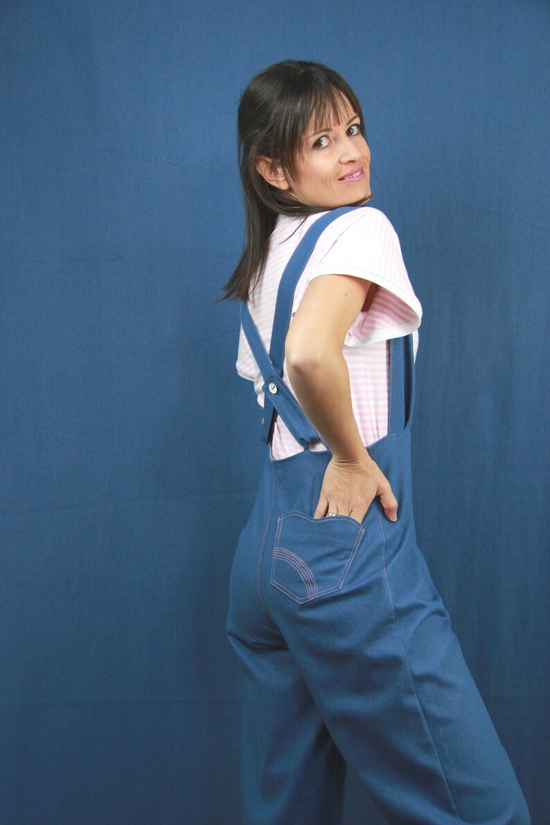 vintage style dungarees