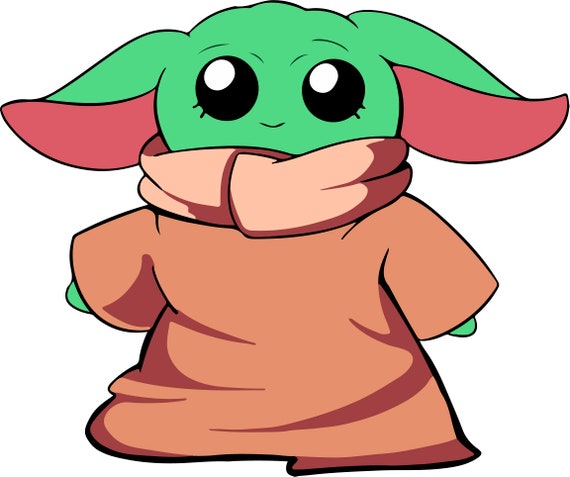 Download Download Baby Yoda Svg Free for Cricut, Silhouette ...
