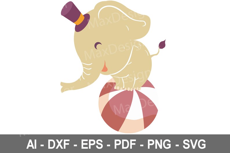 Download Baby Elephant 1 Baby Elephant Svg Svg Dxf Animal Svg Etsy
