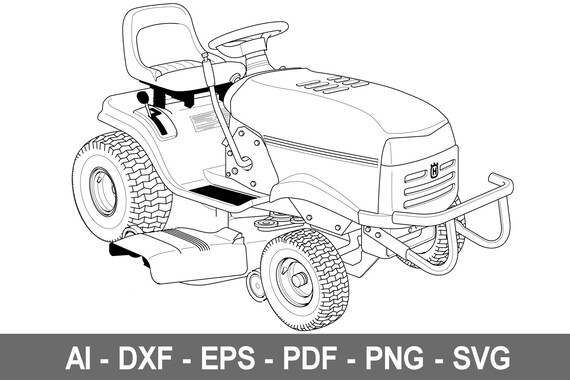 Download Lawn Mower Svg Lawn Mower Clipart Zero Turn Lawn Mower Svg Etsy PSD Mockup Templates