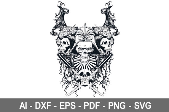 Skull svg Skull silhouette Skull vector skull png Skull | Etsy